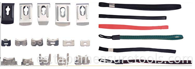 Cáscara de regla transparente cinta métrica de cinturón de regla de acero inoxidable 3 m 5 m 7,5 m 10 m